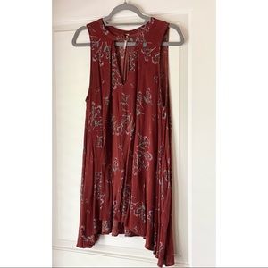 Free People Floral Top